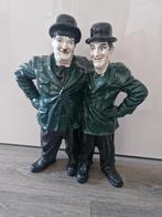 Laurel & Hardy beeld – decoratief vintage stijl (50cm hoog), Ophalen of Verzenden, Gebruikt, Mens