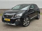 Peugeot 3008 1.2 Puretech Allure GT NAVI|LEER|VOLVOL, 74 €/maand, 1199 cc, Leder en Stof, Zwart
