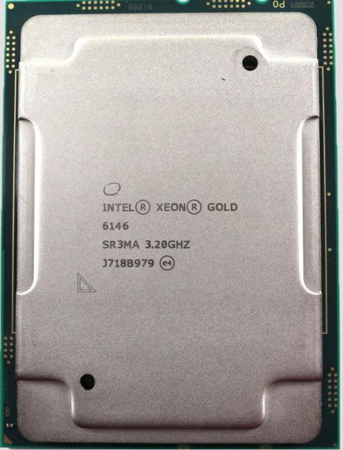 Intel Xeon Gold 6146, Computers en Software, Processors, Gebruikt, 12-core, 3 tot 4 Ghz, Ophalen of Verzenden