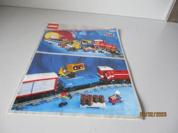 9v 4563 Goederentrein LEGO Bouwboekje in zeer goede staat!! beschikbaar voor biedingen