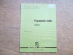 PROGAMMATIC STUDIES - VOLUME 1 VOOR ORGEL - BERNARD DRUKKER, Orgel, Klassiek, Ophalen of Verzenden, Zo goed als nieuw