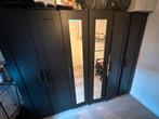 2x IKEA BRIMNES Kledingkast Zwart, Huis en Inrichting, Kasten | Kledingkasten, Ophalen, Overige materialen, Gebruikt, 100 tot 150 cm