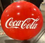 Vintage XXL emaille COCA-COLA button 48 inch - 122 cm, Verzamelen, Ophalen, Zo goed als nieuw, Reclamebord