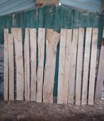 Eiken  planken schaaldelen  restant rustiek oude eikem, Doe-het-zelf en Verbouw, Hout en Planken, Ophalen, Minder dan 25 mm, Eiken