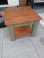 opgeknapte teakhouten tafel, Tuin en Terras, Tuintafels, Ophalen, Zo goed als nieuw, Rechthoekig, Hout