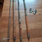 4 Wandelstokken met Souvenirs, Antiek en Kunst, Ophalen of Verzenden