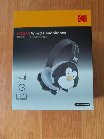 Kodak Wired Headphones - Kinderen - Pinguïn Design beschikbaar voor biedingen