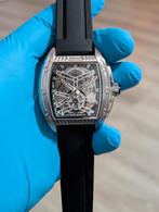 Automatisch Skeleton Herenhorloge, Sieraden, Tassen en Uiterlijk, Horloges | Heren, Ophalen of Verzenden, Staal, Overige merken