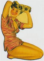 Pin Up Girl sticker #19, Verzamelen, Stickers, Verzenden, Nieuw, Overige typen