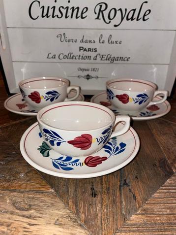 Boerenbont Kop en Schotels (3 stuks) beschikbaar voor biedingen