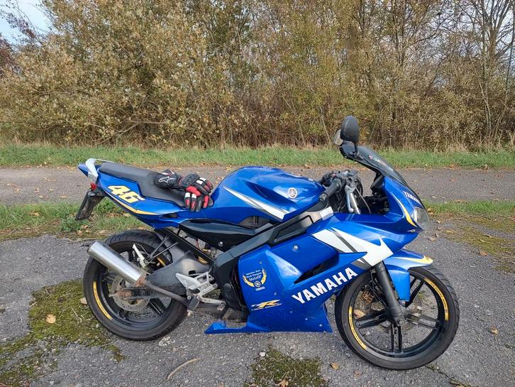 Yamaha TZR 50 Rossi Editie 2006 schakelbrommer, Fietsen en Brommers, Brommers | Crossbrommers, Gebruikt, Yamaha, Ophalen