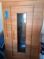 Te koop nauwelijks gebruikte 2 persoons infrarood sauna, Ophalen, Zo goed als nieuw, Complete sauna