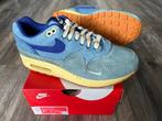 Nike Air Max 1 PRM [Premium - Dirty Denim] [Origineel] 40,5, Kleding | Heren, Schoenen, Blauw, Nike Air Max 1, Nieuw, Ophalen of Verzenden