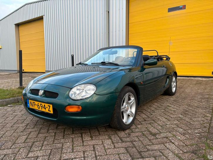 MG MGF 1.8i VVC 1996, Auto's, MG, Particulier, F, Benzine, Cabriolet, Handgeschakeld, Geïmporteerd, Groen, Zwart, Leder en Stof