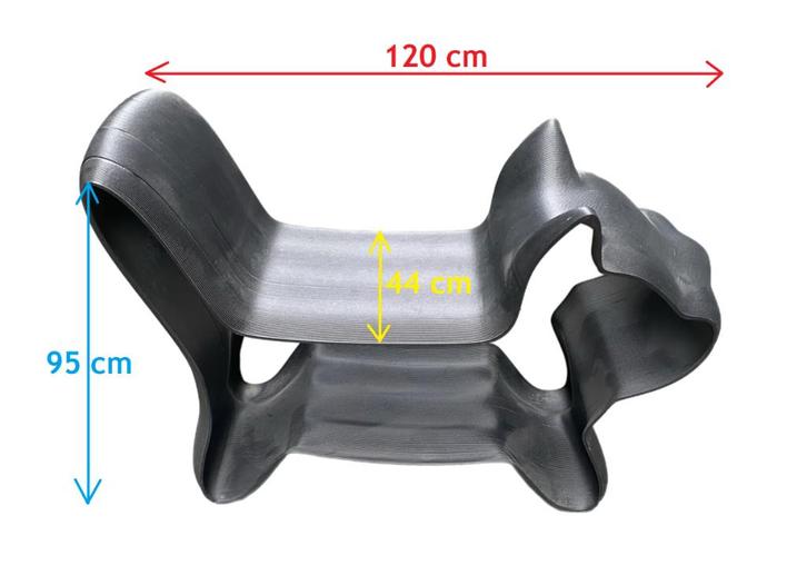 XXL 3D-geprint kattenbeeld voor interieur, Antiek en Kunst, Kunst | Designobjecten, Ophalen