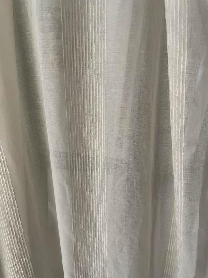 Vitrage gordijnen, 2 delen, 420x250cm, nette staat, Huis en Inrichting, Stoffering | Gordijnen en Lamellen, Zo goed als nieuw