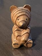 Vintage Japans Houten Beertje Ainu / Takahashi, Antiek en Kunst, Ophalen of Verzenden