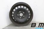 1 losse 15 inch stalen velg VW Golf 5 / 6 1K0601027C, Auto-onderdelen, Banden en Velgen, Gebruikt, Velg(en)