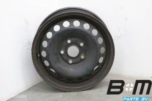 1 losse 15 inch stalen velg VW Golf 5 / 6 1K0601027C, Auto-onderdelen, Banden en Velgen, Velg(en), Gebruikt