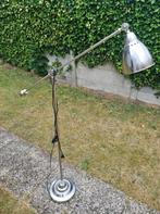 staande schemerlamp retro, Huis en Inrichting, Lampen | Vloerlampen, Ophalen of Verzenden, Gebruikt, Metaal, 150 tot 200 cm