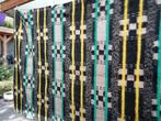 Vintage wollen deken, Huis en Inrichting, Woonaccessoires | Plaids en Woondekens, Ophalen of Verzenden, Gebruikt