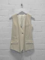 Isaac Sellam - Prachtige leren gilet maat 36 - Nieuw €695, Wit, Nieuw, Ophalen of Verzenden, Isaac Sellam