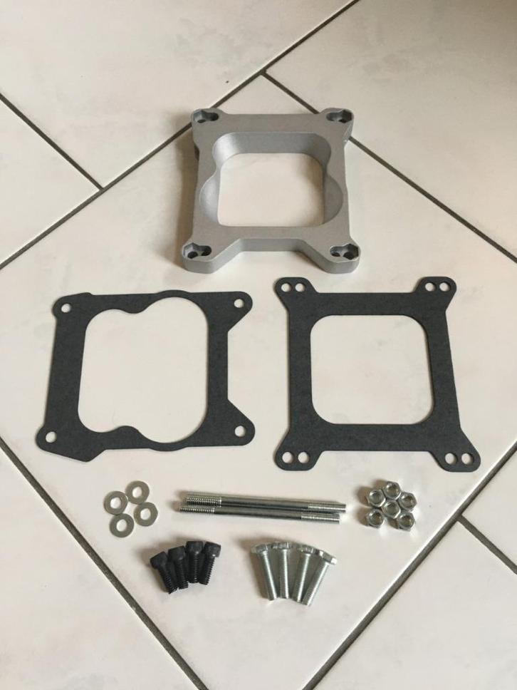 Te koop 3/4” carburateur adapter (Spacer) 4-barrel edelbrock, Auto diversen, Overige Auto diversen, Ophalen of Verzenden