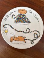 Vintage Italiaans bord – Circo Fortuna, ‘Il gatto di’, Ophalen of Verzenden