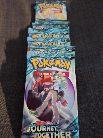 Pokemon kaarten journey together 12x beschikbaar voor biedingen