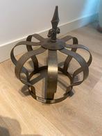 Metalen kroon - decoratie, Ophalen, Zo goed als nieuw