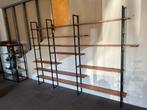 Vintage wandsysteem, Ophalen, Met plank(en), Gebruikt, 200 cm of meer