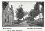 noordgouwe  schouwen  weg naar zonnemaire  1900  9x13cm, Verzamelen, Foto's en Prenten, Verzenden, Zo goed als nieuw, Voor 1940