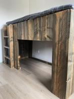 Kinderbed Steigerhout hoogslaper, Kinderen en Baby's, Kinderkamer | Stapelbedden en Hoogslapers, Ophalen of Verzenden, Gebruikt