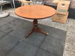 ronde teak tafel rond 95 cm., Antiek en Kunst, Antiek | Meubels | Tafels, Ophalen