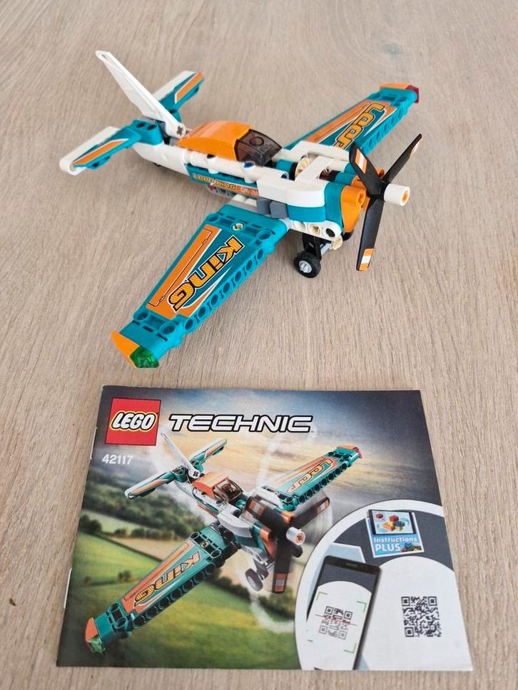 Lego Technic 42117 – Racevliegtuig – Compleet & Als Nieuw!, Kinderen en Baby's, Speelgoed | Duplo en Lego, Zo goed als nieuw, Ophalen of Verzenden