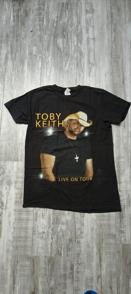 Toby Keith T-Shirt - Bandshirt - Concert Tour 2015, Kleding | Heren, T-shirts, Gedragen, Maat 46 (S) of kleiner, Zwart, Ophalen of Verzenden