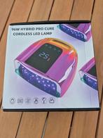 96W Hybrid Pro Cure Cordless LED Lamp - Nieuw, Zwart, Nieuw, Ophalen of Verzenden, Handen en Nagels