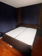 Koloniaal bedombouw/ ledikant, Huis en Inrichting, Slaapkamer | Bedden, Ophalen, Gebruikt, 210 cm, Tweepersoons
