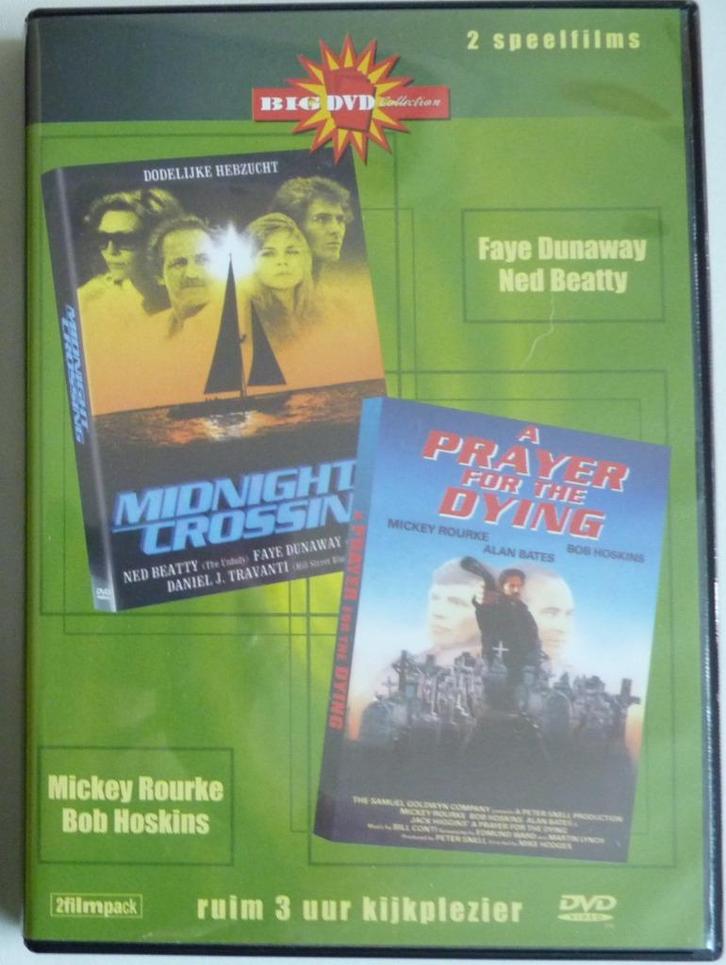Midnight crossing+ A prayer for the dying Genre thriller DVD, Cd's en Dvd's, Dvd's | Thrillers en Misdaad, Nieuw in verpakking