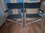 2 zgan Isabella campingstoelen (regisseurstoelen), Caravans en Kamperen, Kampeermeubelen, Ophalen of Verzenden, Zo goed als nieuw