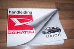 Gebruikershandleiding DAIHATSU SIRION  1998/2004, Auto diversen, Handleidingen en Instructieboekjes, Ophalen of Verzenden
