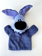 Knuffel handpop. poppenkastpop hond Woezel (en Pip), Ophalen of Verzenden, Zo goed als nieuw, Hond