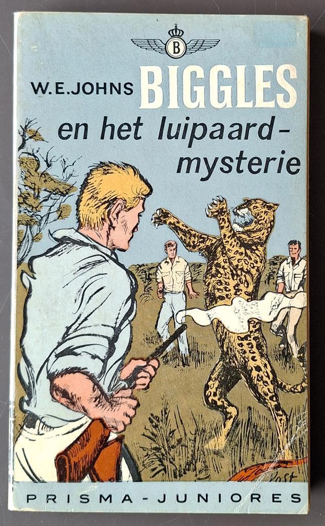 Biggles en het luipaard mysterie, Boeken, Detectives, Gelezen, Ophalen of Verzenden
