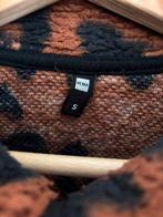 HEMA Fleece Vest Panterprint Bruin Zwart Maat S, Ophalen of Verzenden, Zo goed als nieuw, Maat 36 (S), Bruin