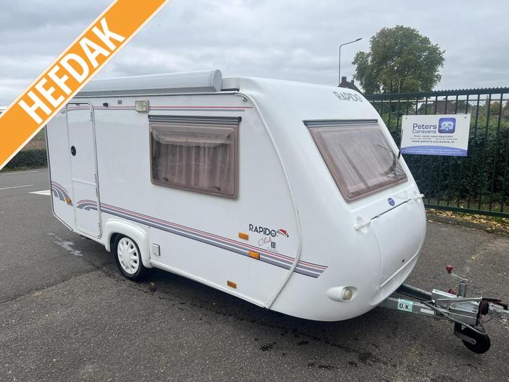 Rapido 31 - Thule luifel - Voortent - Combi 4 boiler, Caravans en Kamperen, Caravans, Bedrijf, tot en met 2, 500 - 750 kg, Standaardzit