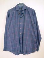 John Miller apart overhemd, tailored fit, blauw, maat 44, Blauw, Ophalen of Verzenden, Zo goed als nieuw, Halswijdte 43/44 (XL)