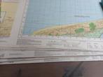 Partij van 93 topografische kaarten 1:50.000 atlas kaart, Boeken, Atlassen en Landkaarten, Landkaart, 1800 tot 2000, Nederland