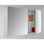 Spiegelkast detremmerie wit voor en zijkant spiegel, Huis en Inrichting, Badkamer | Badkamermeubels, Ophalen, Spiegelkast, 100 tot 150 cm