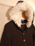 stoer echt wollen vest met gevoerde capuchon, Scarva, M, Kleding | Dames, Maat 38/40 (M), Bruin, Verzenden, Scarva