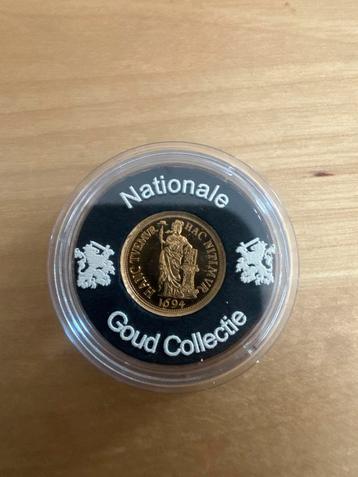 Gouden Gulden 1694 - Nationale Goud Collectie beschikbaar voor biedingen